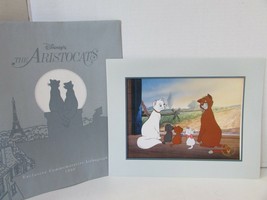 WALT DISNEY EXCLUSIVE LITHOGRAPH 1996 THE ARISTOCATS  11 X 14 MATTED  L183 - £16.20 GBP