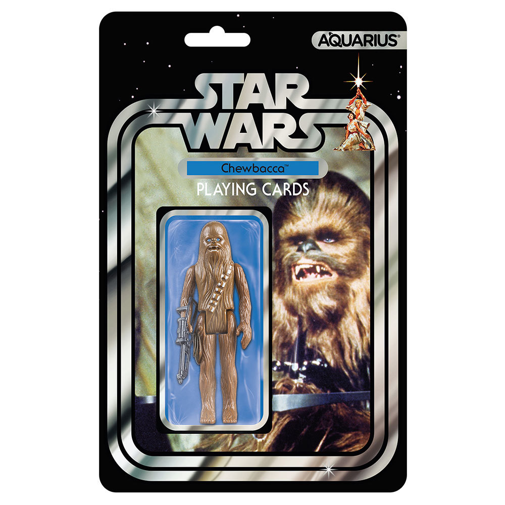 Aquarius Star Wars Chewbacca Premium Playing Cards - $23.12