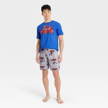 NEW Men&#39;s Spider-Man Short Sleeve + Short Pajama Set L - £20.50 GBP
