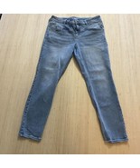 Old Navy Rockstar Super Skinny Mid Rise Light Blue Wash Jeans Size 14 - £9.20 GBP