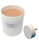 Gordon Glass® 1 LB Cerium Oxide Powder and 3&quot; Felt Polishing Wheel Kit - $47.95