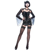 Midnight Mistress Costume - Womens XS -  French Kiss - Black - X-Small - £18.13 GBP
