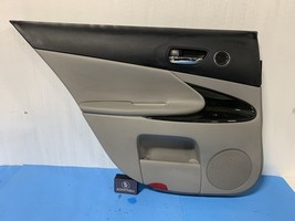 2006 - 2011 LEXUS GS300 GS350 REAR LEFT DRIVER SIDE DOOR PANEL GRAY OEM - €85,57 EUR