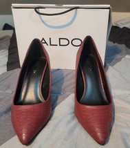 ALDO Women&#39;s Bomplan pumps, Red Size 6 - £14.60 GBP