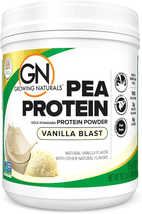 | Vanilla Raw Pea Powder 15G Plant Protein | 2.8G BCAA, Low-Carb, Low-Su... - £23.18 GBP