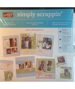 Stampin Up Just Delightful Simply Scrappin 12 x 12 Scrapbook Kit - $13.85