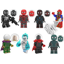 Marvel Super Heroes Spider Man Custom 8 Minifigures Set KT1028 - £17.25 GBP