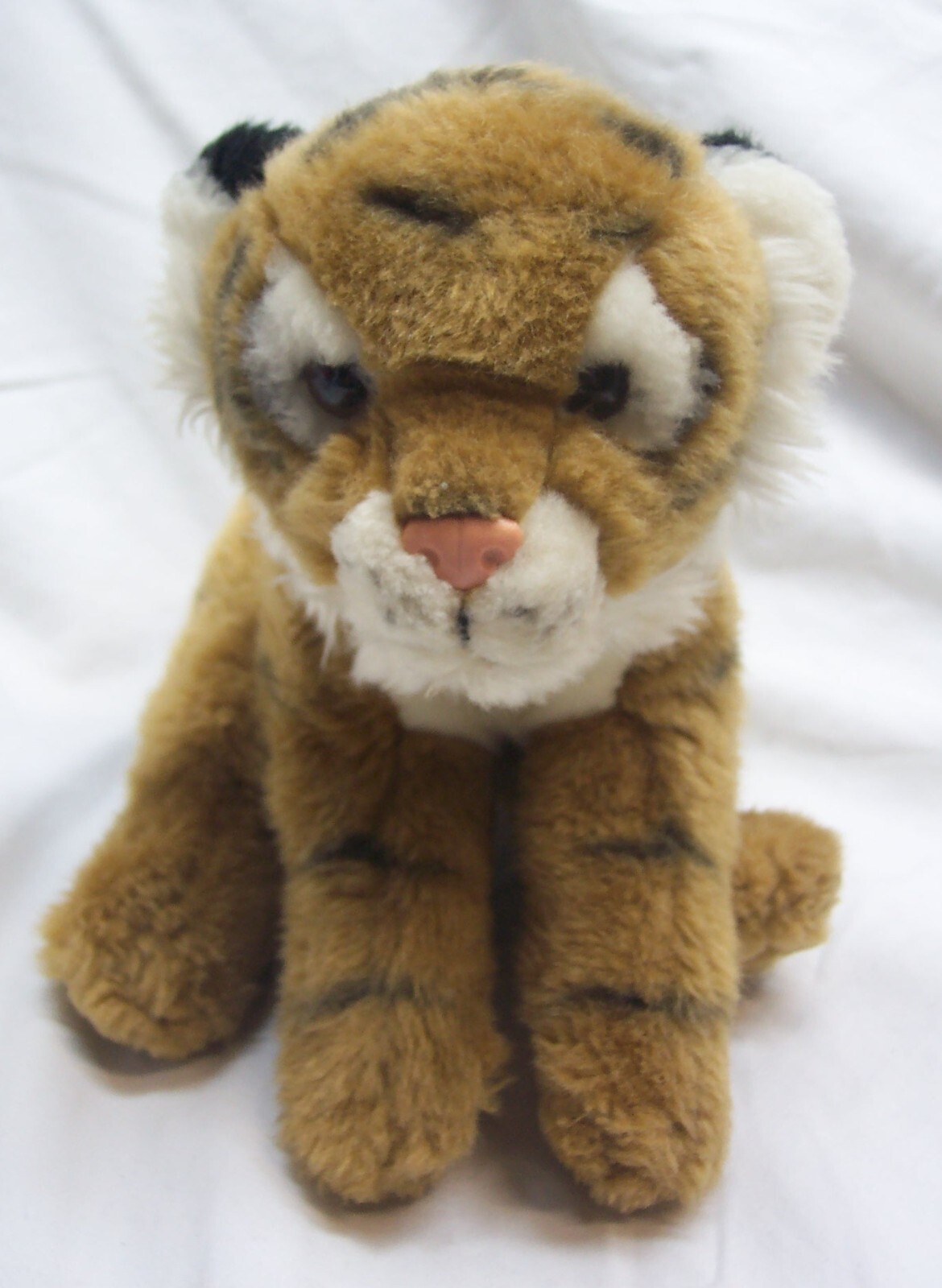 Animal Alley SOFT CUTE TIGER 10&quot; Plush STUFFED ANIMAL Toy Toys R Us Jungle - £14.85 GBP