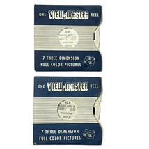 Sawyer&#39;s View-Master 2 Reels Buenos Aires Argentina Loose #656 &amp; #657 Vintage - £8.85 GBP