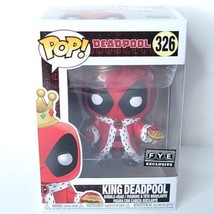 Funko Pop! King Deadpool ~ Marvel #326 Vinyl Figure FYE Exclusive NEW - £31.64 GBP