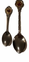 Alabama Vintage Souvenir Spoons Set Of 2 - £3.83 GBP