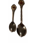 Alabama Vintage Souvenir Spoons Set Of 2 - £3.85 GBP
