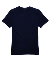 Brooks Brothers Women&#39;s Stretch Cotton Jersey Crewneck T-Shirt, Navy, XS 4455-5 - £30.65 GBP