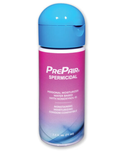 PREPAIR SPERMICIDAL LUBE MOISTURIZING LUBRICANT 2.4 oz