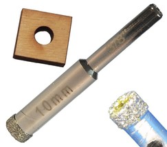 3/8 in Diamond Tip Drill Bit 3/8 Hole Saw Porcelain Ceramic Tile Granite Glass - £7.89 GBP