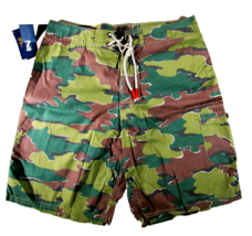 polo ralph lauren shirt swim shorts size 32 camouflage print - $88.61