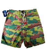 polo ralph lauren shirt swim shorts size 32 camouflage print - £32.03 GBP