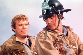Emergency! Kevin Tighe Randolph Mantooth in action 18x24 Poster - £19.22 GBP