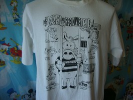 Vintage 90&#39;s Karl The Recidivist Pig 1993 John Beach T Shirt XL  - $50.78