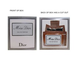 Miss Dior 5 ml/0.17 FL OZ Eau de Parfum Miniature Splash Women Christian Dior - $24.95
