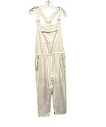 Wilfred Free Valletta Overalls Jumpsuit Women Size Medium Cream Utility ... - $24.55