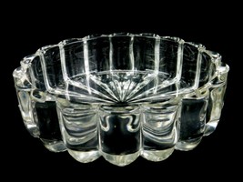Heisey Crystolite 7&quot; Round Candy Dish, Ribbed, Clear, Small Serving Bowl... - $19.55