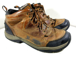 ARIAT ATS Terrain Brown Leather Boots Hiking Work Shoes (34524) Size 12D Mens - £31.54 GBP