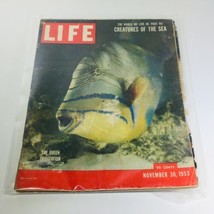 VTG Life Magazine: Nov 30 1953 - The Queen Triggerfish/Creatures of  the Sea - £10.59 GBP