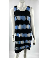 Design History Blue Black Tie Dye Sun Dress Size Small Sleeveless Womens - $32.51 CAD