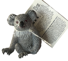 AAA Baby Koala Plastic 2.5&quot; Tall Wild Animal San Diego Zoo Battat w/ Tag 339B - £13.67 GBP