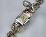 Vintage Orvin Ladies Hidden Watch Bracelet - Wind-Up &amp; Working 17 jewel - £35.71 GBP