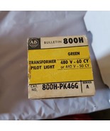 NEW RARE Allen Bradley Transformer Pilot Light Green 440 480V # 800H-PK4... - £209.16 GBP