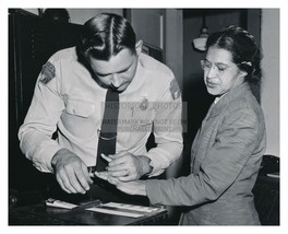 Rosa Parks Being Fingerprinted During Arrest Civil Rights Activist 8X10 Photo - $11.32