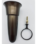Mausoleum Crypt Brown Vase 7.75 IN  with Standard Bolt Ring Support - Ro... - £71.13 GBP