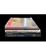 Lot of 5 Art &amp; Architecture Books Hermitage Cassatt Santa Fe Harvard Tow... - $19.79