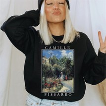 Camille Pissarro Art Sweatshirt, Aesthetic unisex sweater,Camille Pissarro Art p - £33.11 GBP