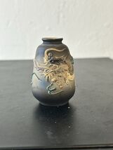 Vtg Japan Moriage Dragonware 2.5” Blue Gray White Porcelain Bud Vase DW3 - €12,88 EUR