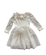new Baby Girl WHITE LACE DRESS sz 18-24m Holidays Wedding Christening Ou... - €14,34 EUR