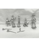 Lot Of (5) Vintage Historical Infantry With Rifles Lead Miniatures 2-3&quot; - $27.71