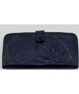 Vintage Women Vegan Leather Printed Wallet Clutch Women&#39;s Travel Long Purse - $14.03