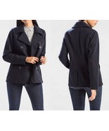 Levi&#39;s Women&#39;s Good Peacoat Cold Weather Jacket 26277, Nightwatch Blue, ... - $74.74