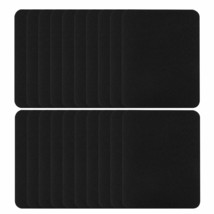 20 Pieces Black Iron On Patches, 5 Inch X 3.8 Inch,Great For Repairs For Pants,  - £11.70 GBP