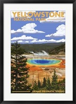 Yellowstone 2 Framed Fine Art Poster Print by Lantern Press - £335.59 GBP