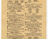 1963 Emergency Broadway Theatre Directory  - $17.82