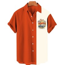 Custom Car Miami Florida Americana Hawaiian shirt for men - £22.71 GBP