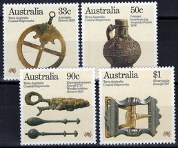 ZAYIX Australia 963-966 MNH Antiquities Jug Buckle Scissors 090722S08 - £4.20 GBP