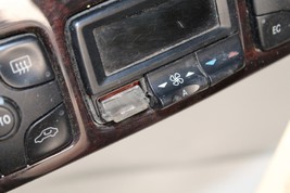 2000-2002 MERCEDES W220 S430 S500  CLIMATE CONTROL BEZEL TRIM PANEL J4281 image 6