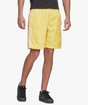 adidas Men&#39;s Originals Lock Up Ripstop Track Shorts in Core Yellow-Size ... - $39.94