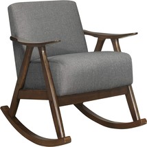 Lexicon Helena Rocking Chair, Gray - £238.13 GBP
