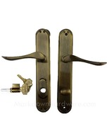 Pella Active Handle Right Hand Keyed Set Hinged w/ Key Lock- Antique Brass - €429,54 EUR